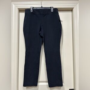 Lands End Black Straight-Leg Pants